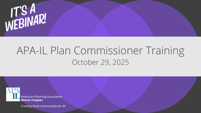 Virtual Plan Commissioner Training - Fall 2025
