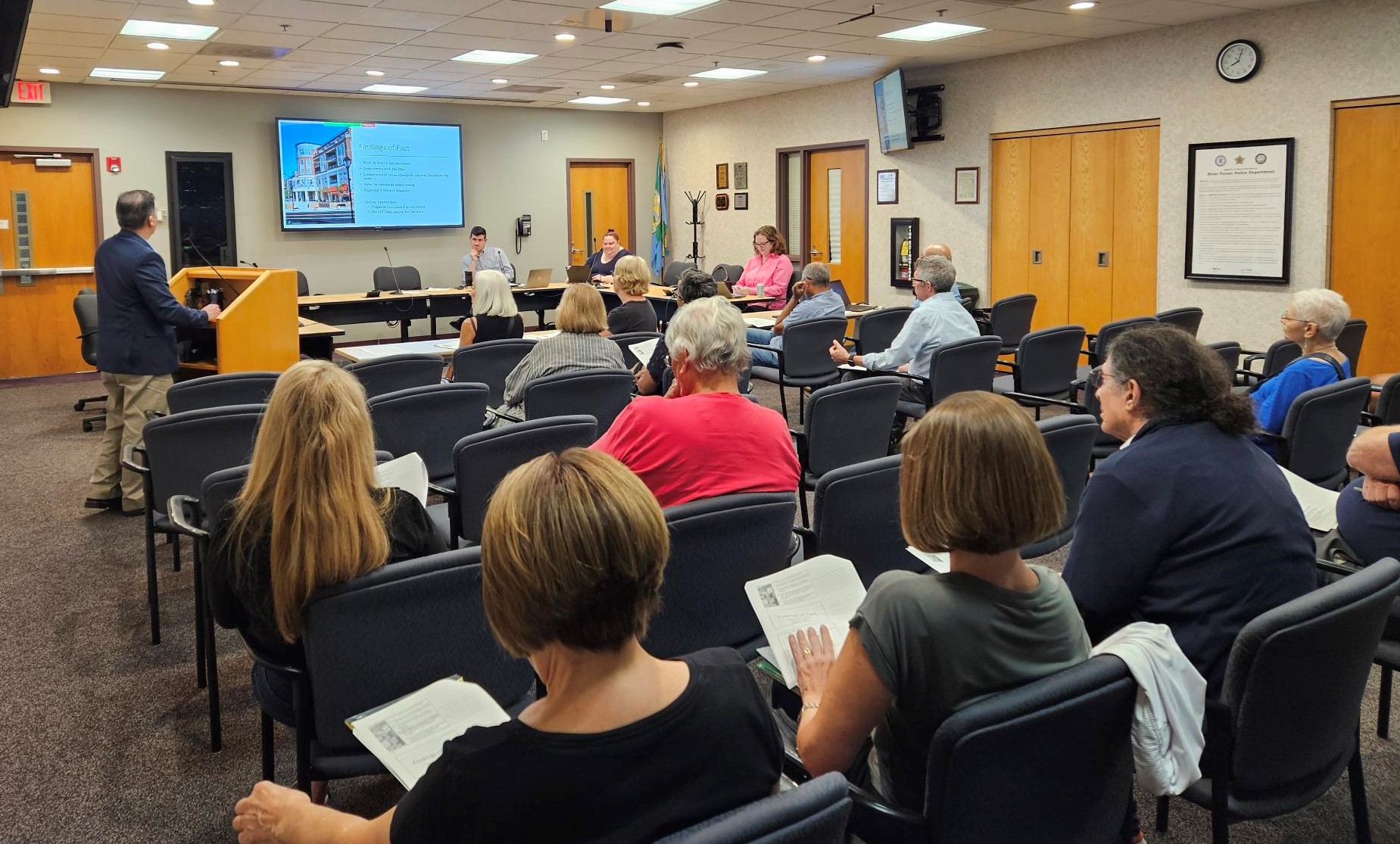 River Forest Plan Commissioner Training