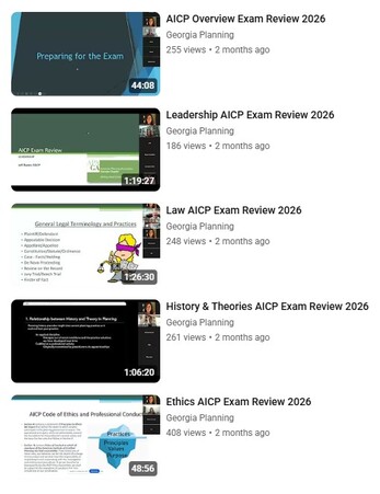 2026 GA Chapter Exam Prep Playlist