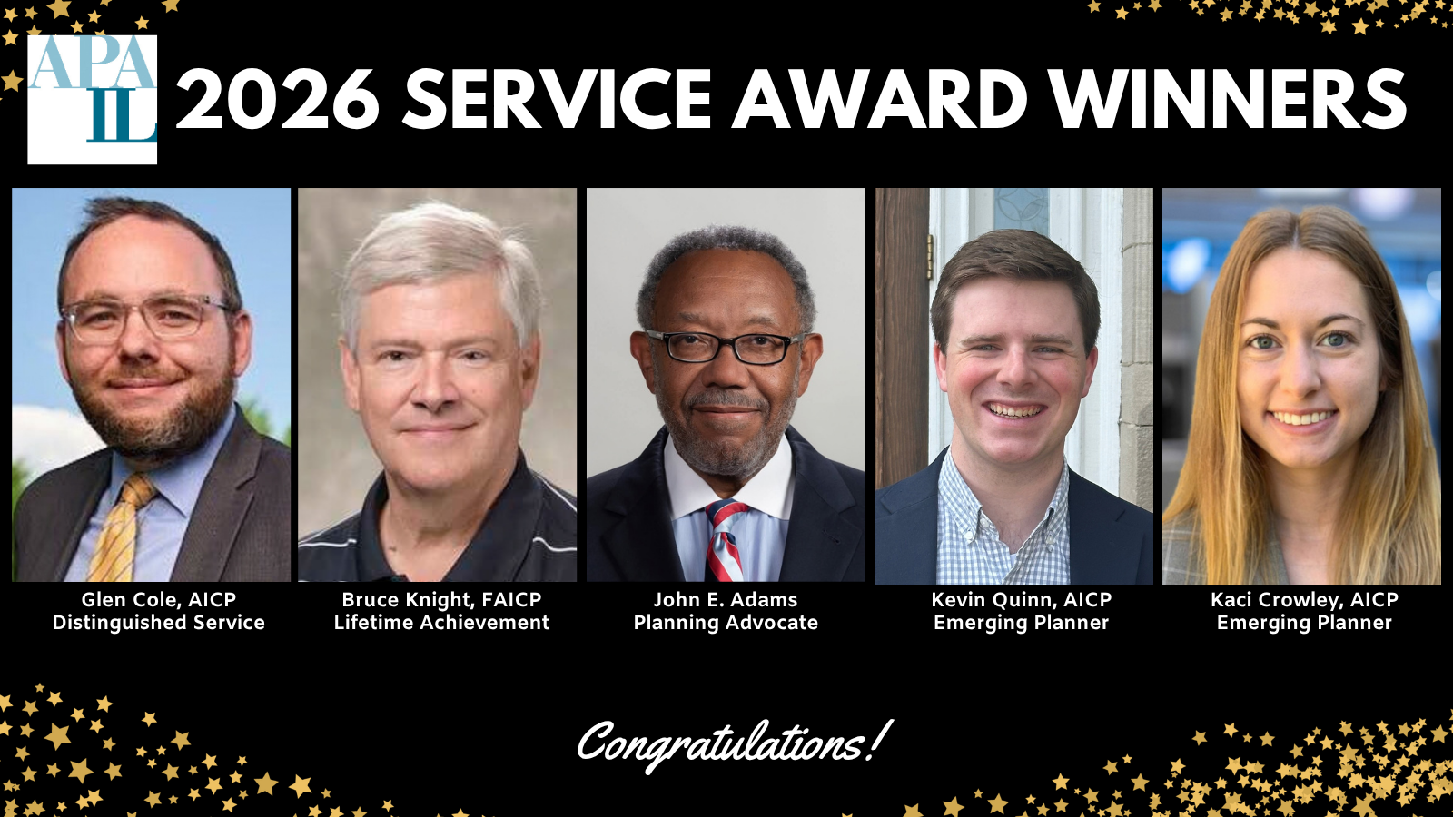 2026 Service Award Winners