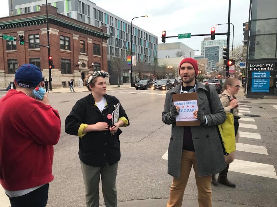 Planners weathered the weather to tour Boystown with the APA-IL Diversity Committee & Jane's