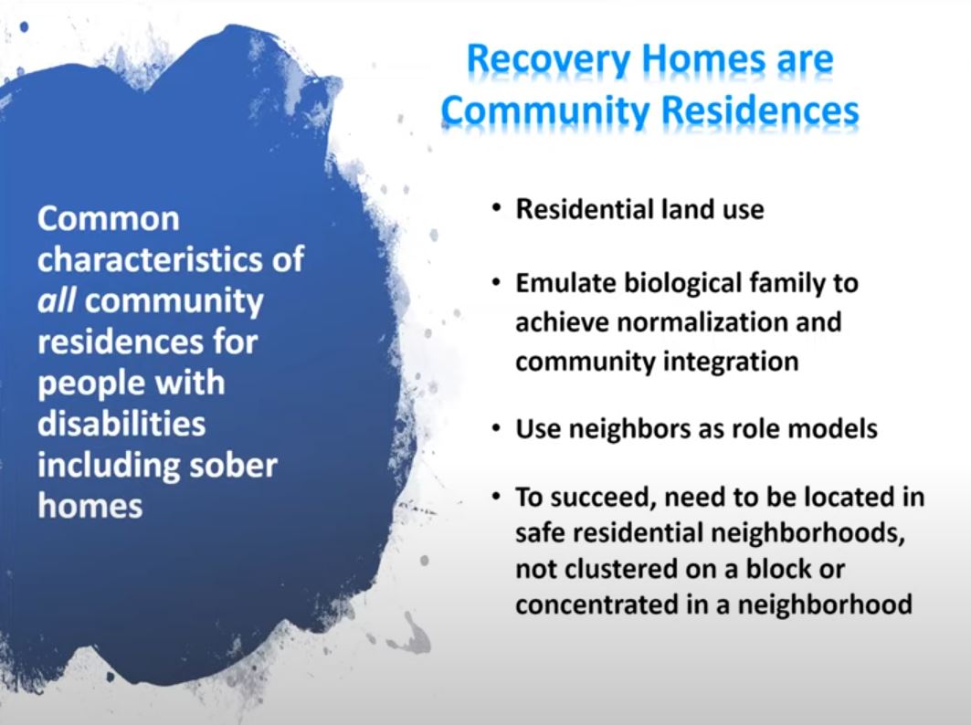 Recording Available! Controversial But Essential Sober Homes & Recovery Communities