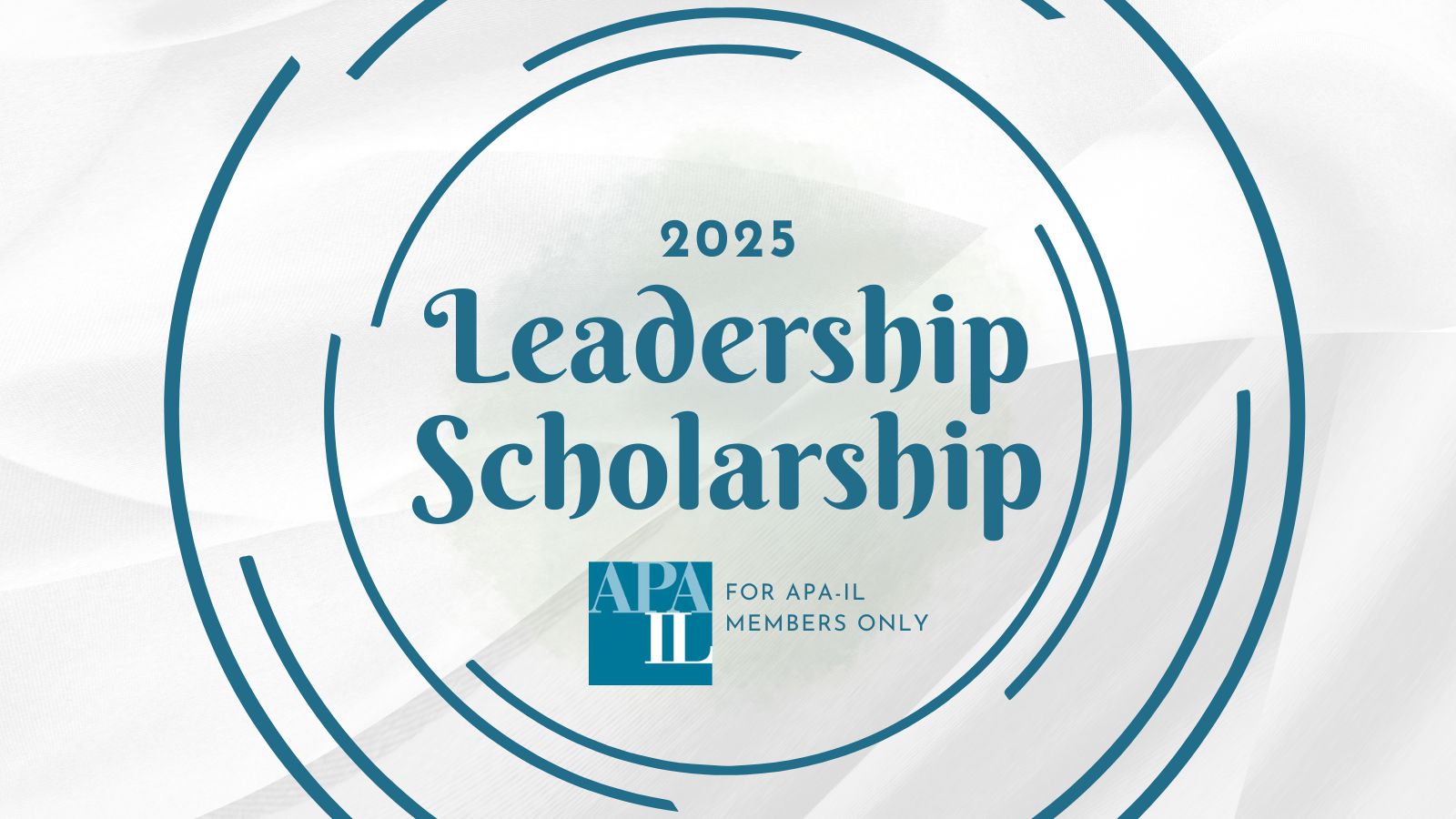 Members Only: Apply for the 2025 APA-IL Leadership Scholarship