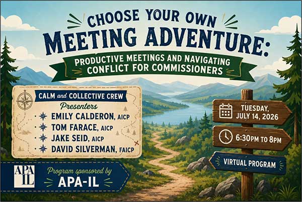 7/14 Choose Your Own Meeting Adventure: Productive Meetings & Navigating Conflict for Plan Commissioners